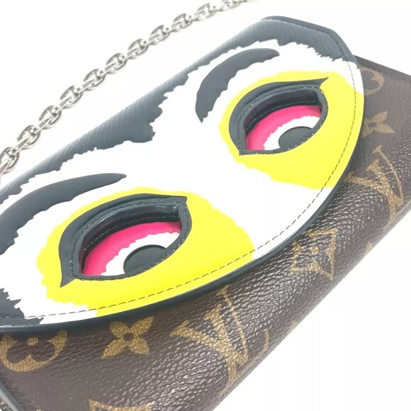 LOUIS VUITTON M43532 Epi Monogram Kansai Yamamoto Pochette Kabuki Mask 2WAY Bag - Picture 14 of 14